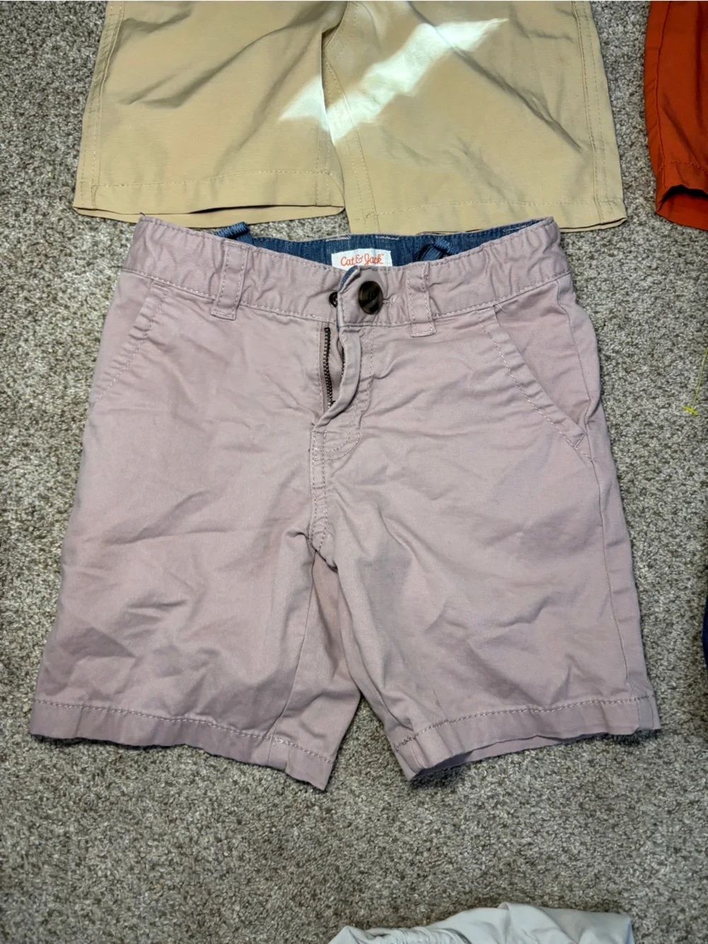 Lot of size 5 little boy shorts pull on casual drawstring Old Navy